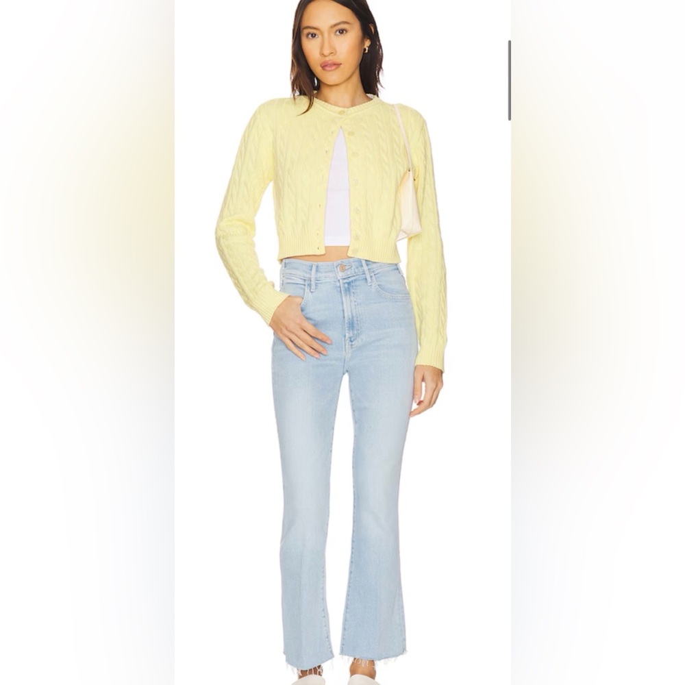 MOTHER 
The Hustler Ankle Fray Jeans in Ball's In Your Court